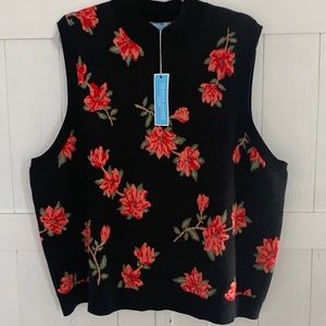 Draper James Sweater Vest - New with Tags - Sz 2X